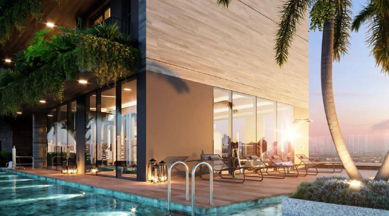 319 Jardins - Piscina e Solarium
